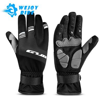 GUB S089 Winter windproof adults cycling gloves with touch screen design
