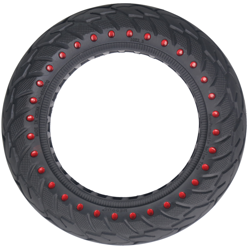 Nedong 10*2.5 Airless  Hollow Solid Tire For Segway Max G30 Scooter .jpg