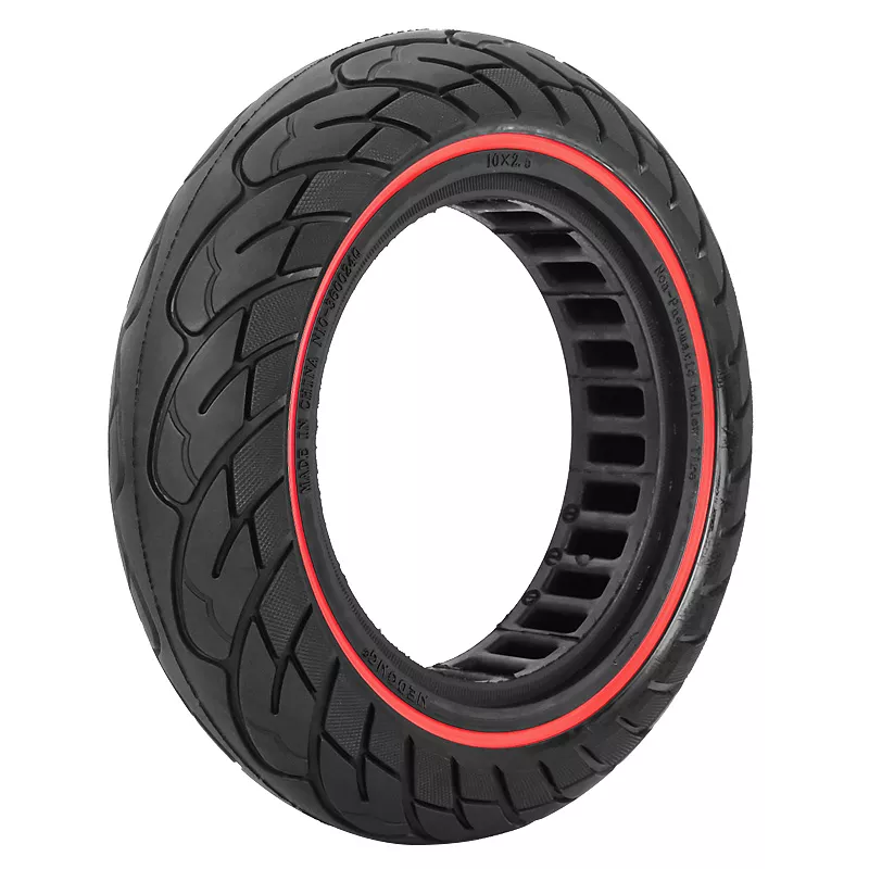 Nedong 10*2.5 Light & Elastic Line Honeycomb Solid Tire For Segway Max G30 Scooter.jpg